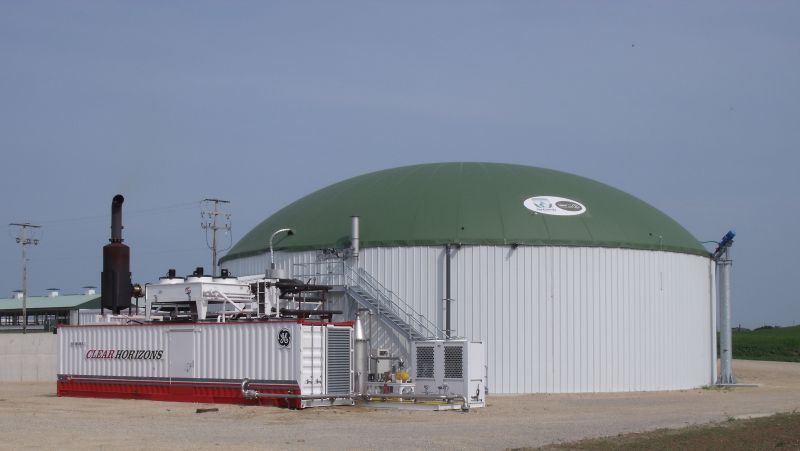 Biogas dari Kotoran Sapi