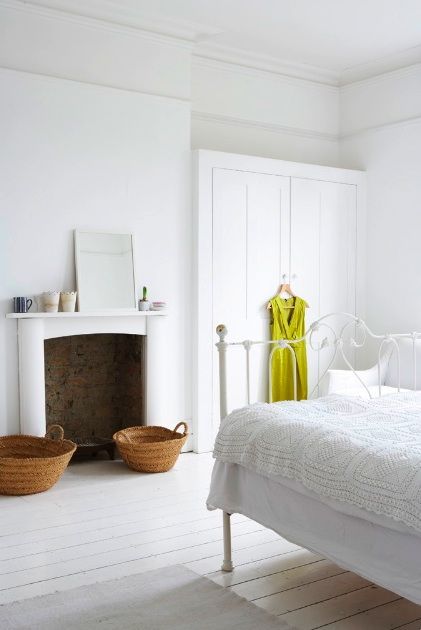 desain kamar tidur minimalis putih