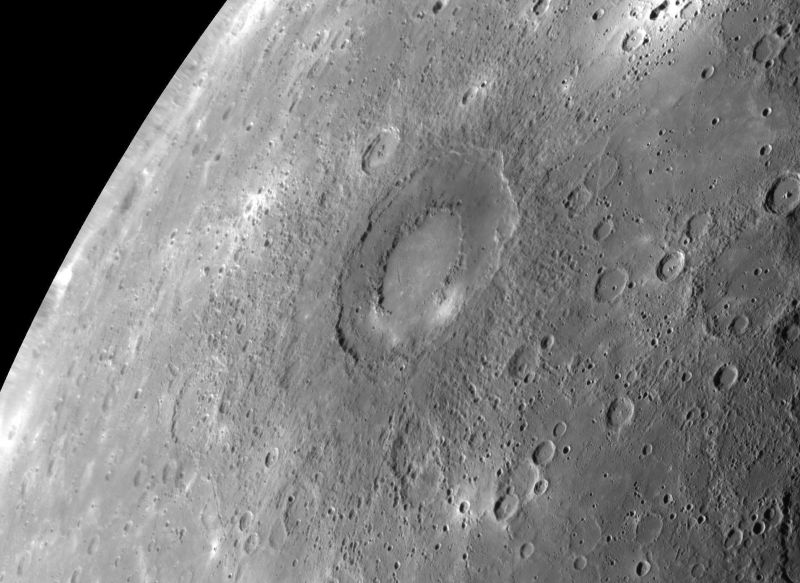 Gambar Permukaan Planet Merkurius 