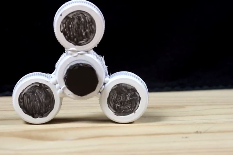 cara membuat fidget spinner tanpa bearing