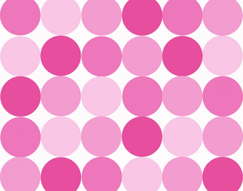 Background Polkadot lucu pink
