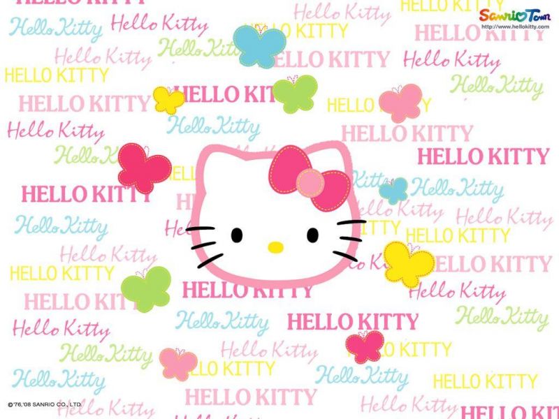 Wallpaper Hello Kitty lucu