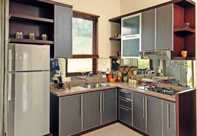 6. Pemanfaatan Maksimal Sudut Ruangan Desain Dapur Minimalis