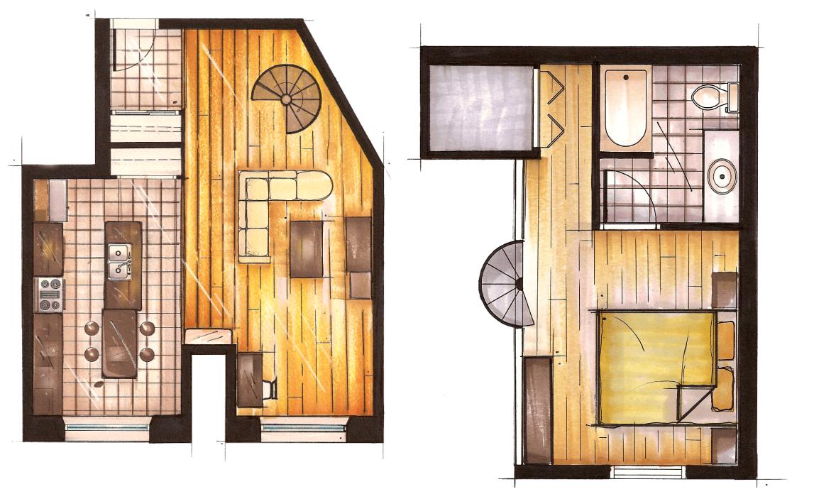 Desain Rumah Sederhana - Rumah Tingkat Sederhana