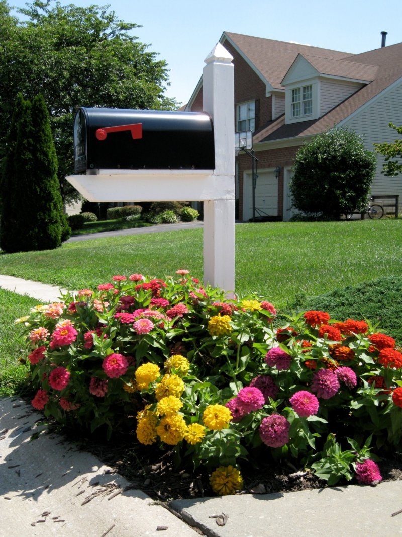 23. Exceptional Mailbox Flower Bed