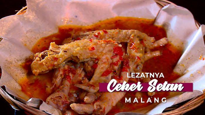 Ceker Setan Malang - Kuliner Malam Malang