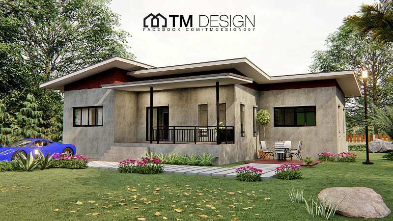 19 Desain Rumah Minimalis 3 Kamar Gambar Fasad, Denah, Ukuran