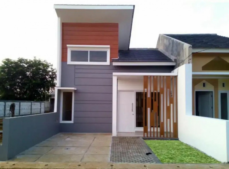 Fasad rumah minimalis type 36