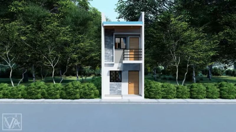 Desain Rumah Kecil 2 Lantai 3x6 Meter