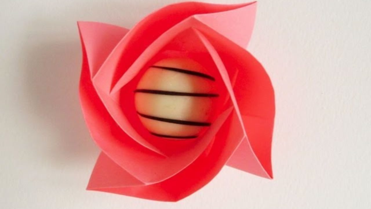 Cara Membuat Origami Mawar Dan Naga Yang Mudah Bagi Pemula