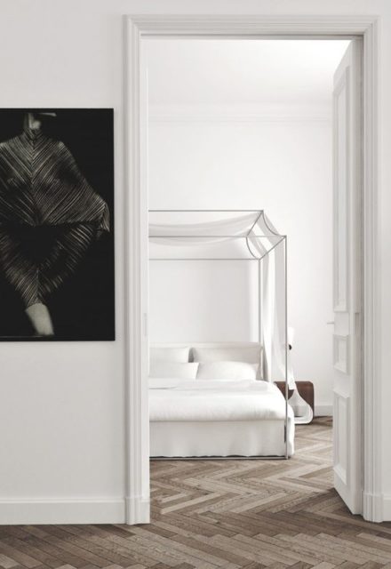 desain kamar tidur minimalis yang tampak mewah