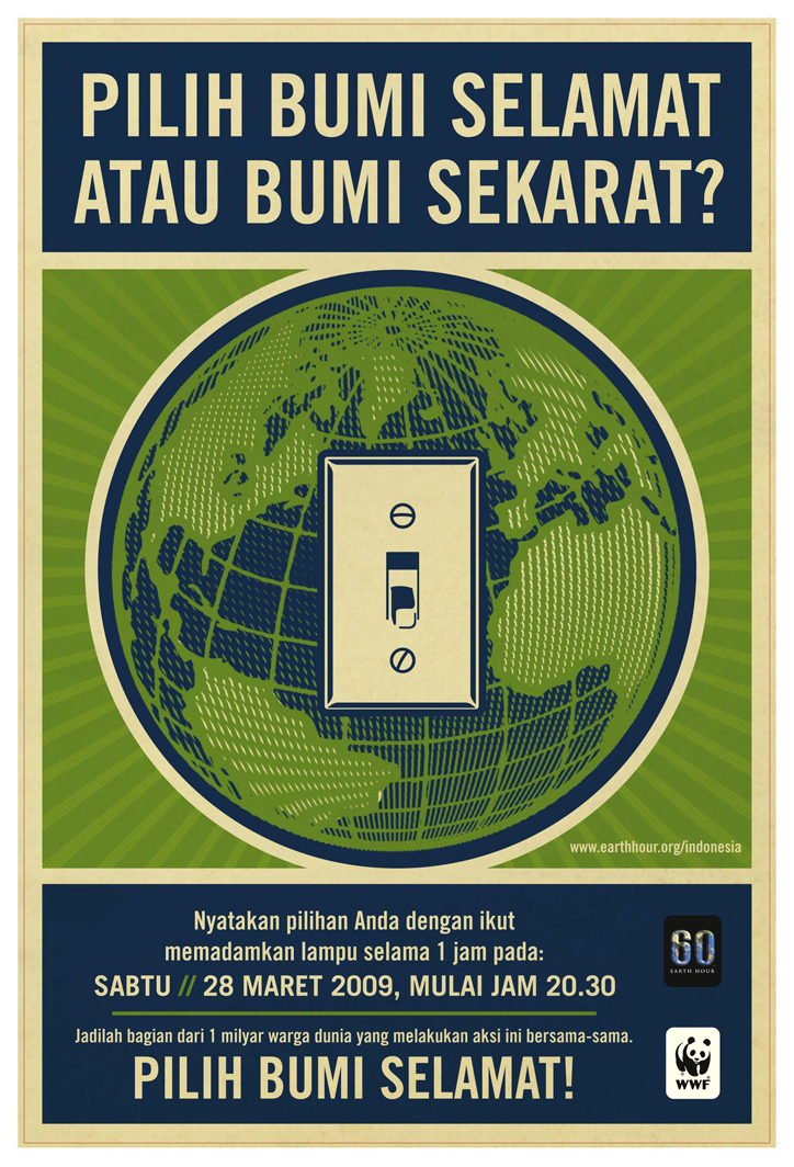 Contoh Poster Bertema Lingkungan
