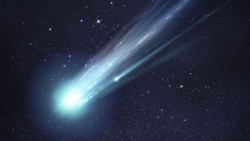 Komet halley di tata surya