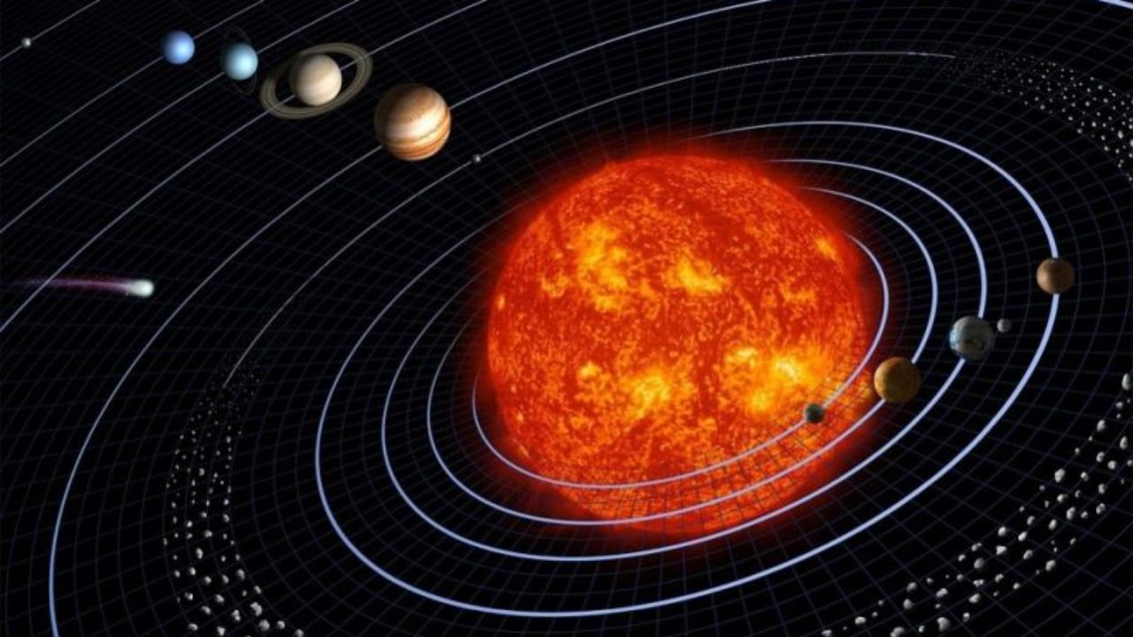Pusat peredaran tata surya adalah