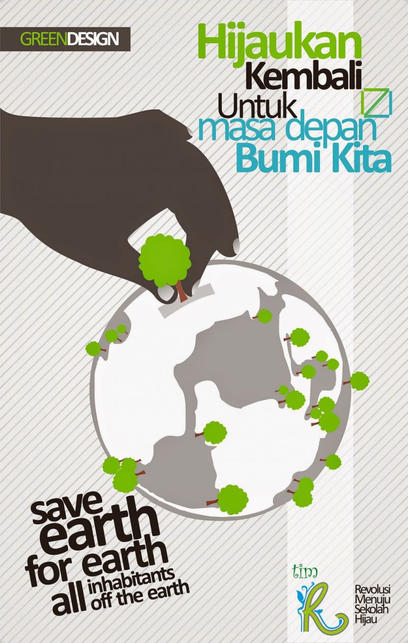 50 Contoh Poster dan Slogan Bertema Lingkungan Menarik 