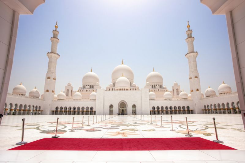 BACKGROUND KEREN islam masjid syeikh zayed