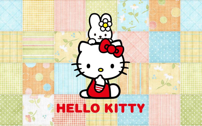 Background Hello Kitty lucu