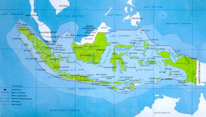 Letak Astronomis Indonesia Beserta Pengaruh dan Keuntungannya
