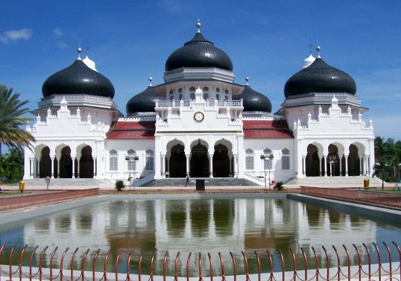Sejarah Kerajaan Aceh masjid baiturrahman