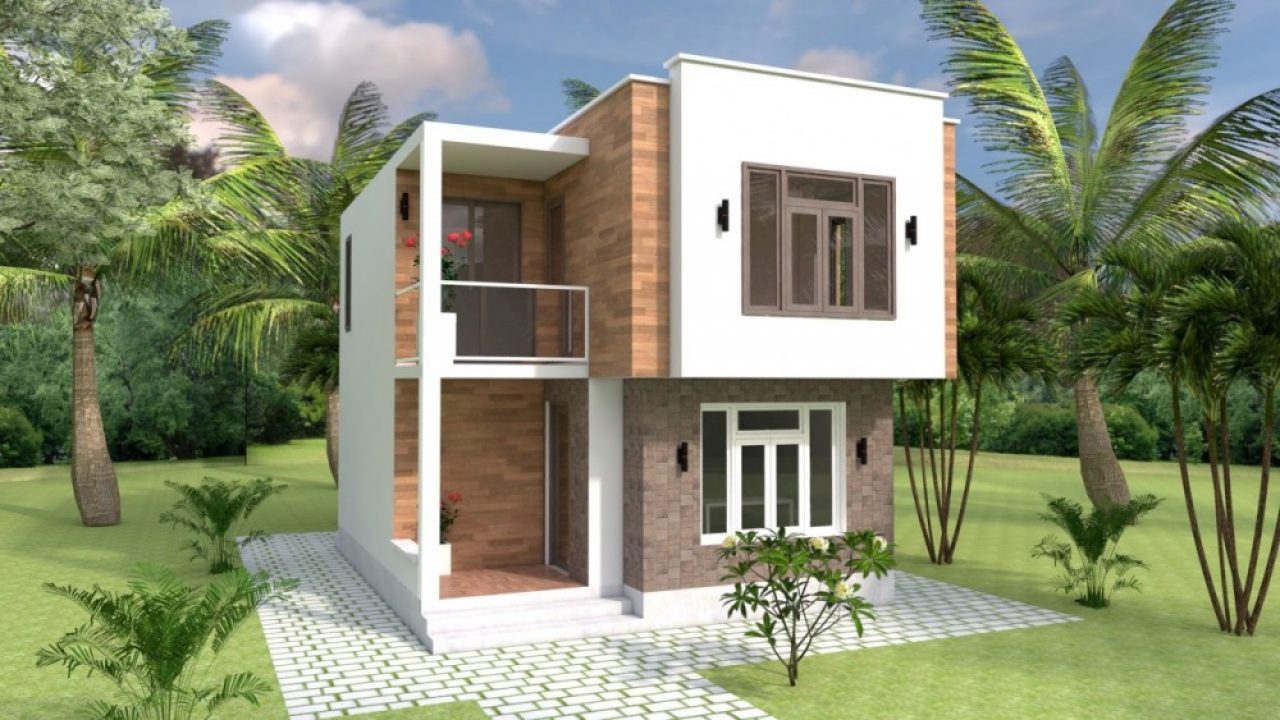 15 Desain Rumah 2 Lantai Di Lahan Sempit Denahnya Kecil Minimalis
