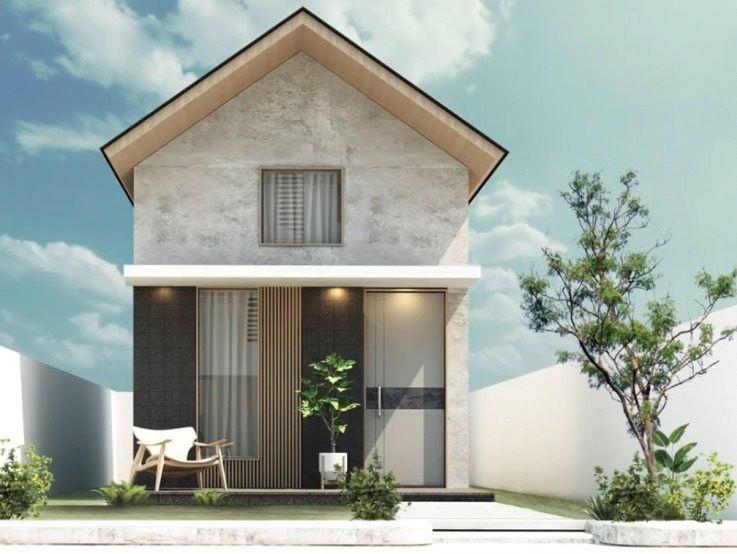 Desain Rumah Kecil Jepang Modern 3x6 Meter